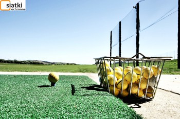 Siatki Kętrzyn - Siatki na strzelnice golfowe, produkowana na wymiar dla terenów Kętrzyna